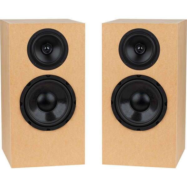 Main product image for Orian 3-way High Output Bookshelf Speaker Kit Pair With Knock Down Enclosures300-7186